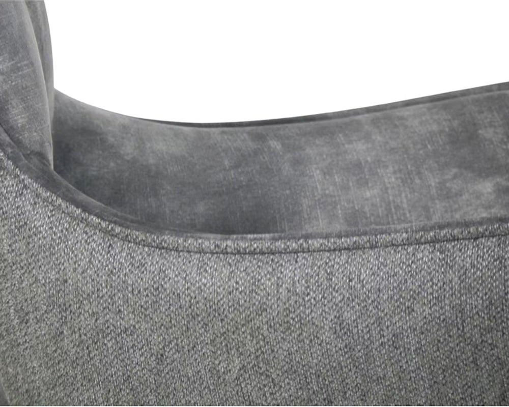 Chaise velour pivotante salle à manger - Pier import - Souffle d'intérieur