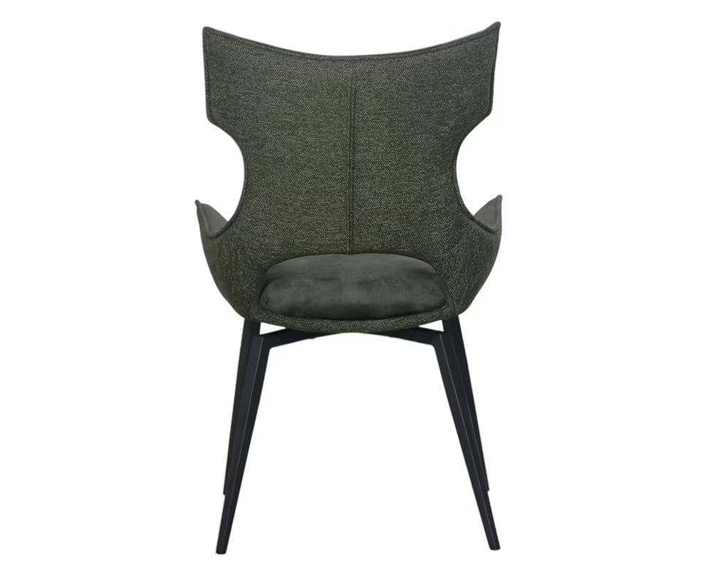 Chaise velour pivotante salle à manger - Pier import - Souffle d'intérieur