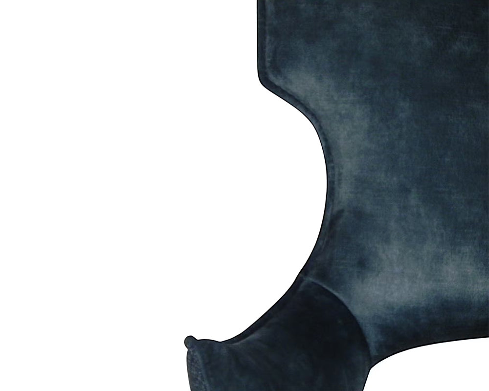 Chaise velour pivotante salle à manger - Pier import - Souffle d'intérieur