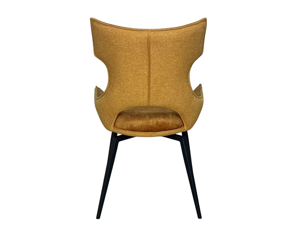 Chaise velour pivotante salle à manger - Pier import - Souffle d'intérieur