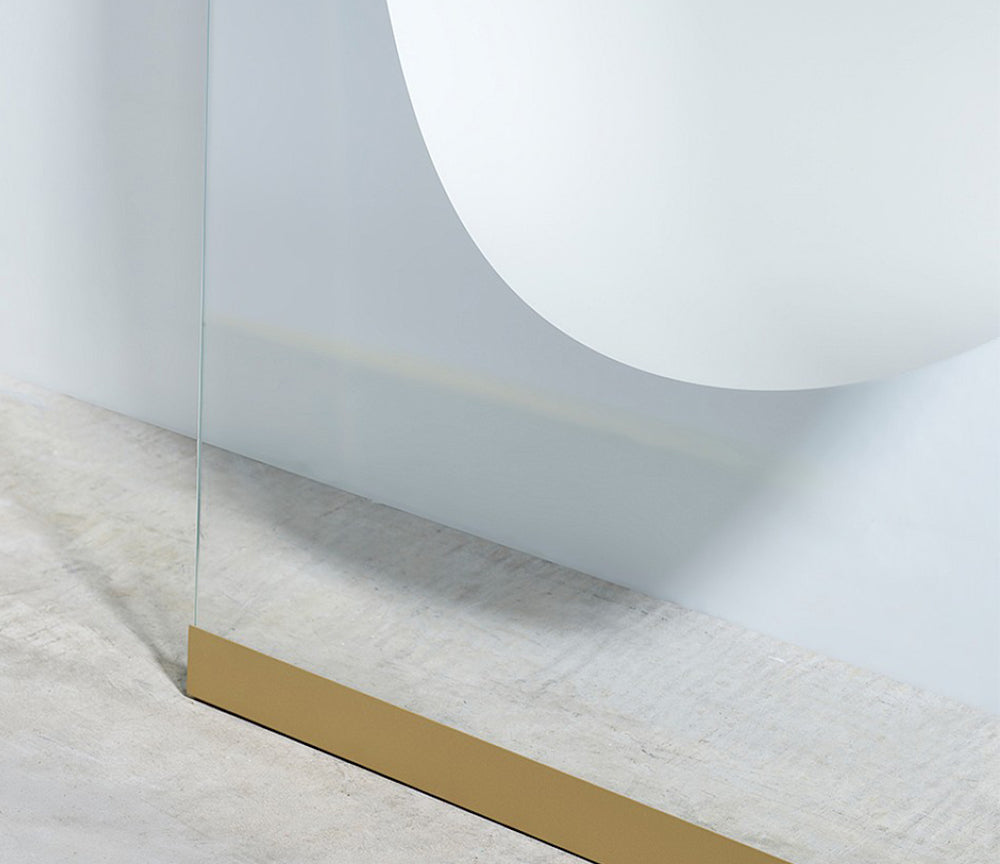 Miroir mural organique Obu – détail finition