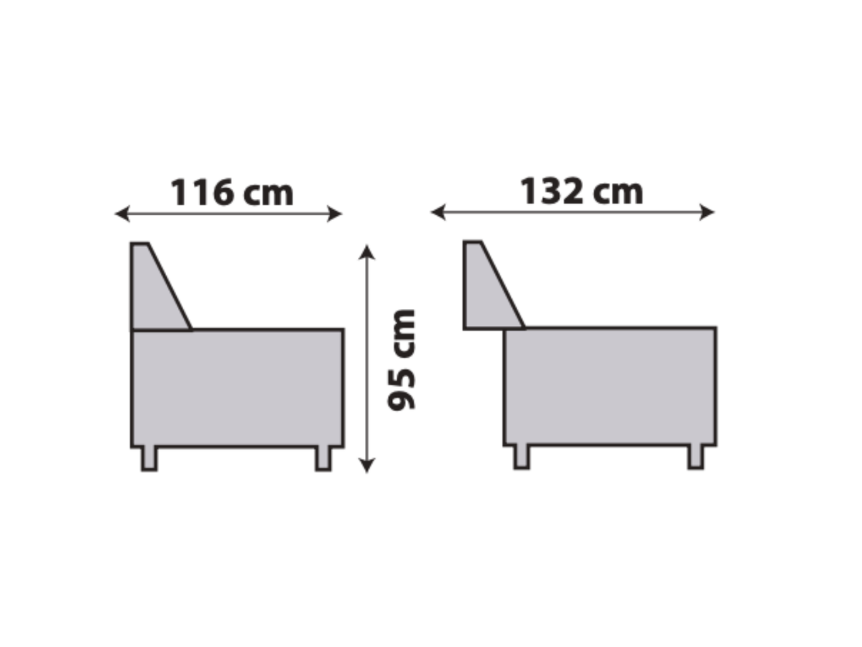 Canapé d’angle avance recule - Melania