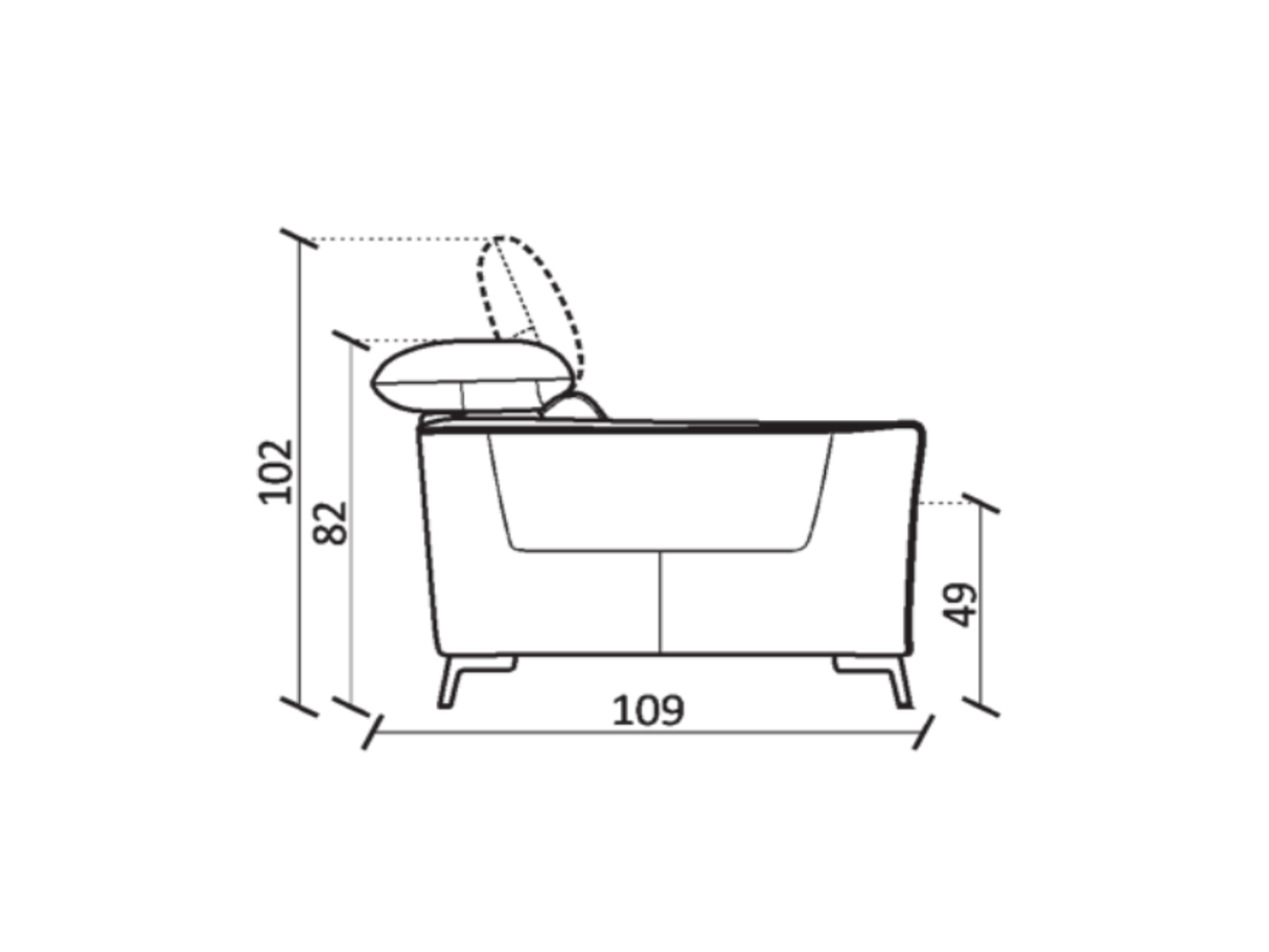 Canapé convertible rapido cuir blanc - Klyna