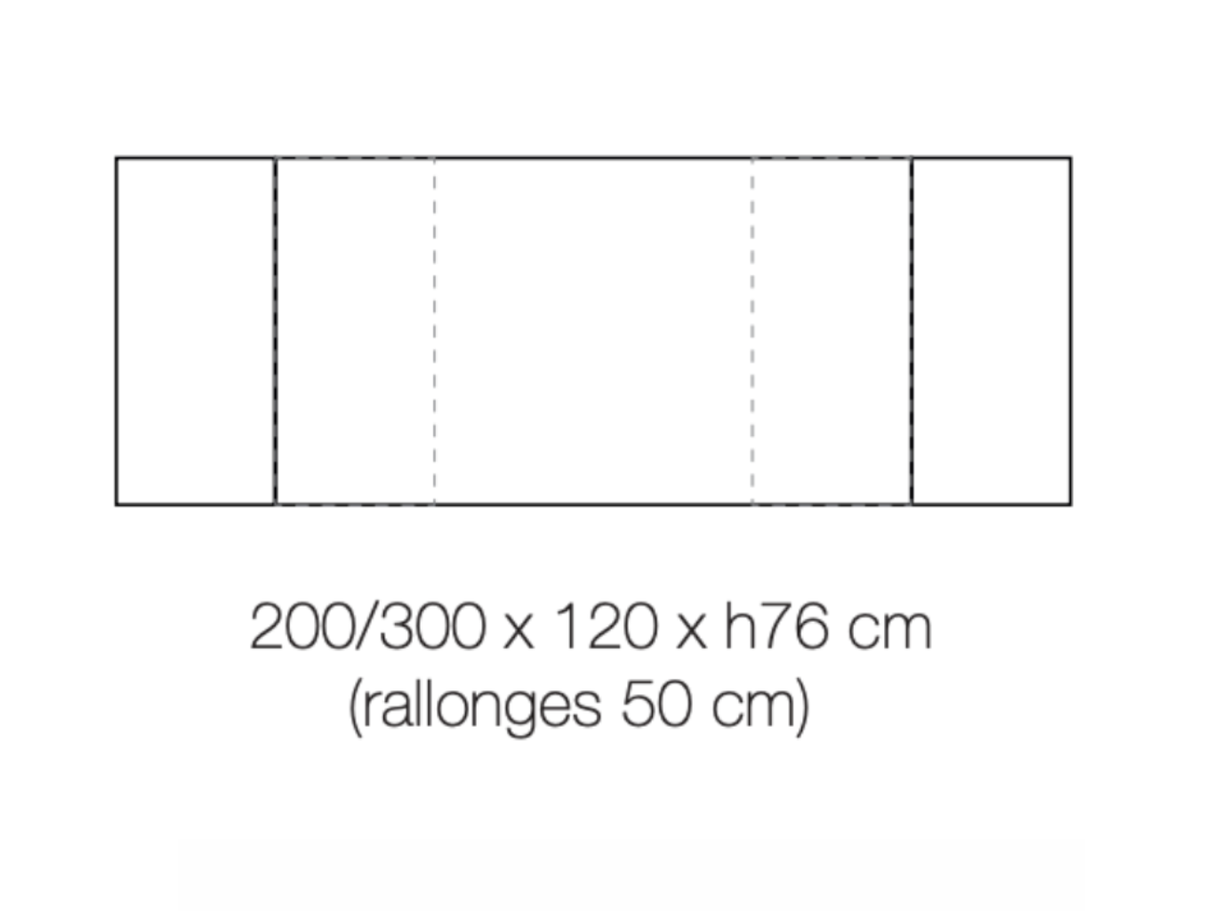 Grande table céramique extensible - Onita