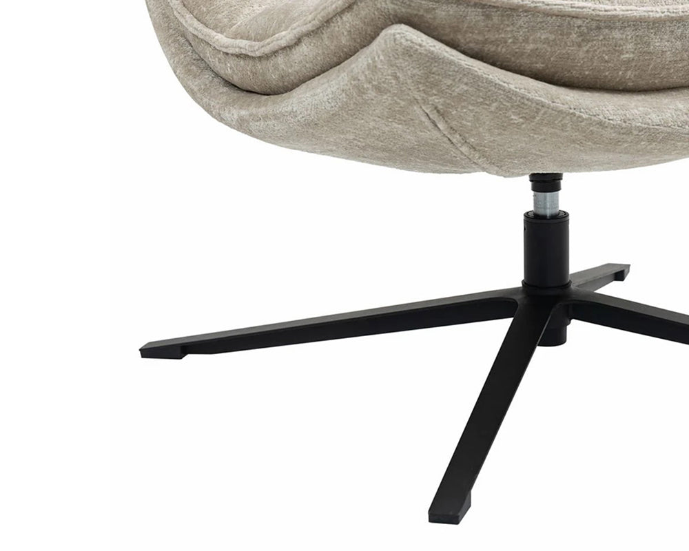 Détail piètement - Halo - pied métal noir époxy