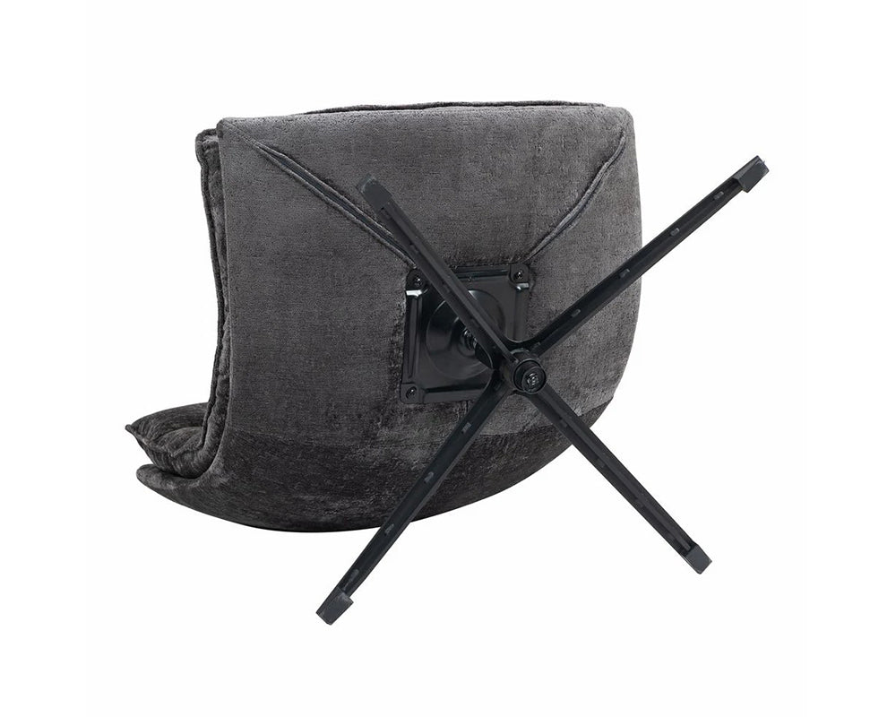 Détail piètement - Halo - pied métal noir époxy