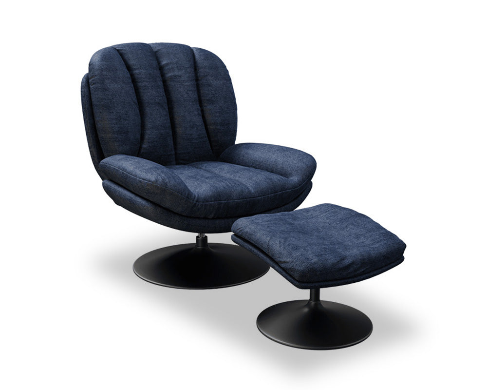 Fauteuil de salon confortable pivotant - Akante - Souffle d'intérieur