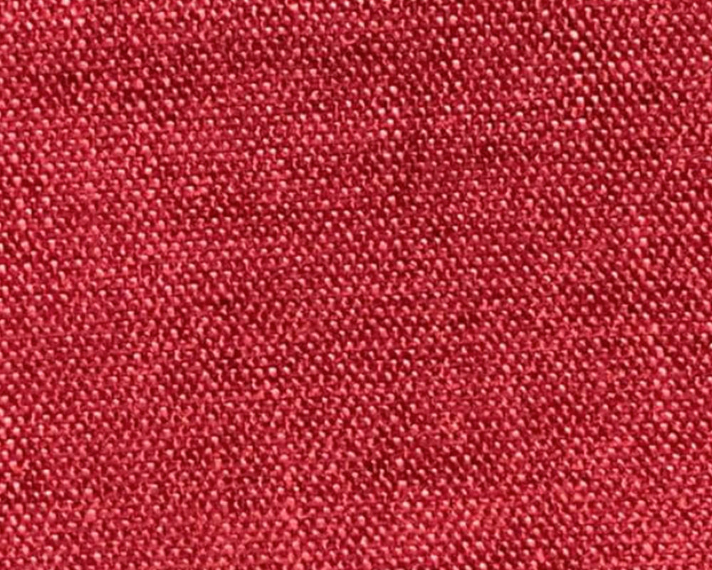 Fauteuil de table design pivotant pieds métal en tissu rouge - Souffle d'intérieur