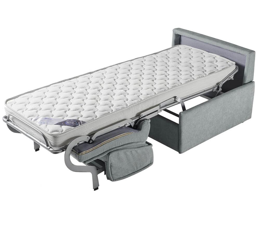 Convertible armchair bed L100 H83 P95cm - Yvan