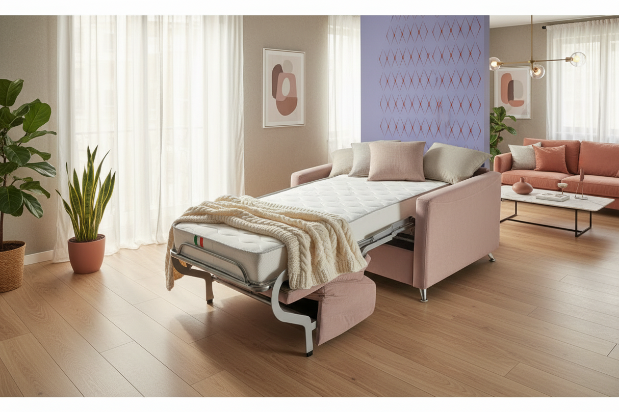 fauteuil-lit-convertible-rapido-1-place-tissu-rose-matelas-épais-moderne-souffle-d-interieur