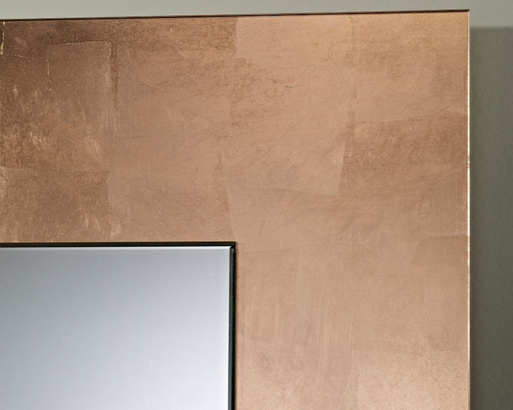 Grand miroir cuivre rectangulaire - Deknudt mirrors - Souffle d'Intérieur