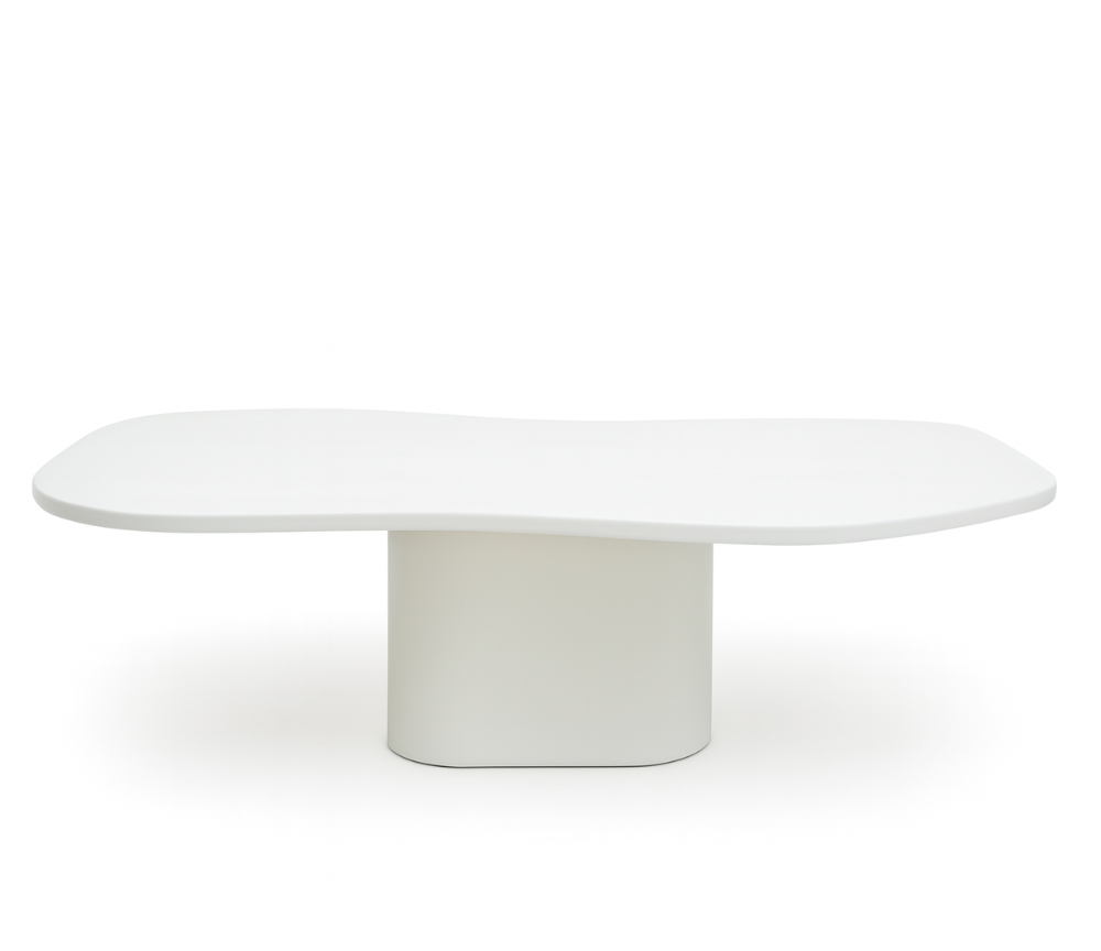 Table à manger organique béton ciré - Loly