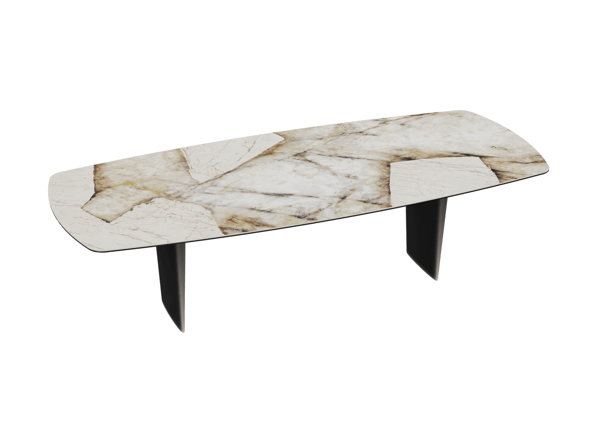 Grande table céramique marbre - Philippe