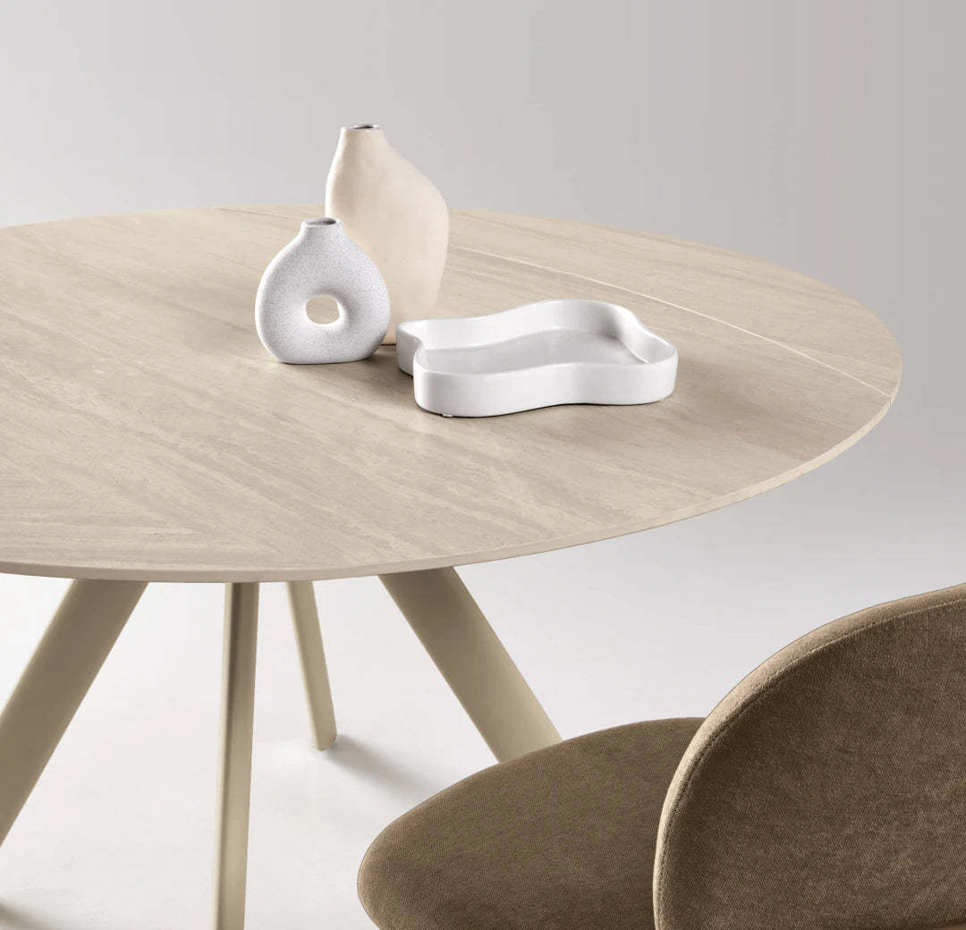 Table céramique extensible rotative – Ronny