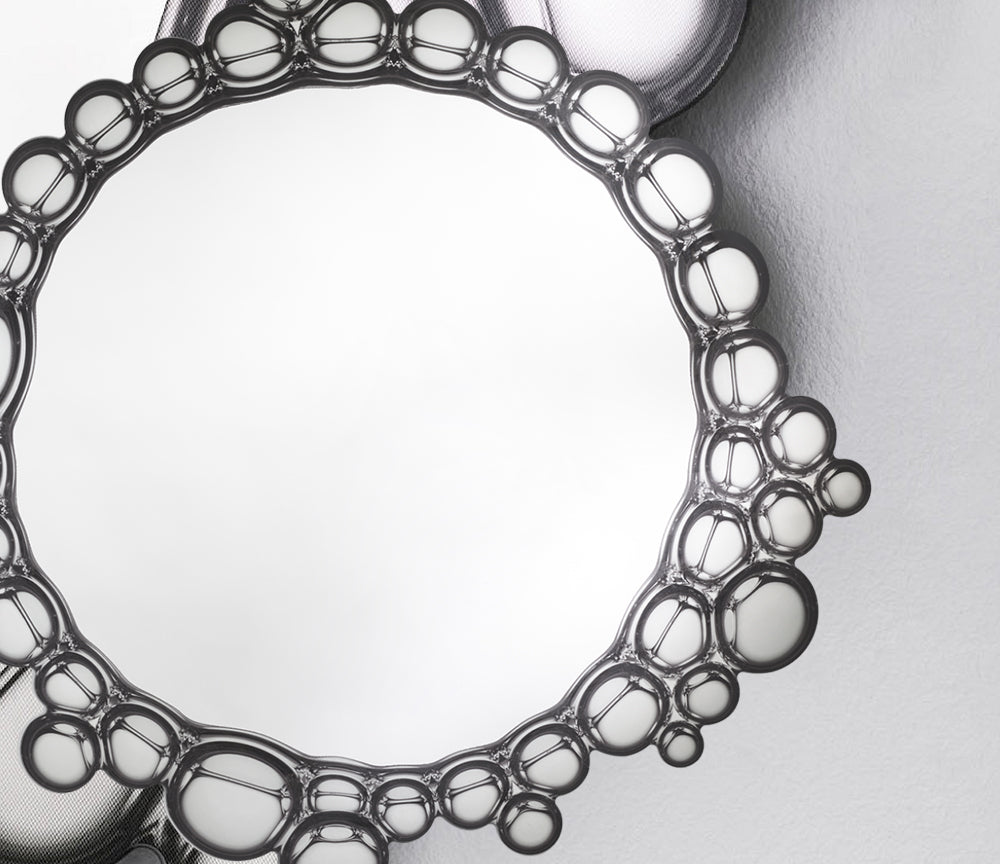 Miroir design contemporain rond style unique - Deknudt - Souffle d'intérieur