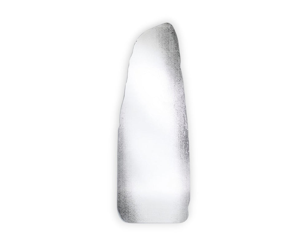 Miroir design mural contemporain Rocca – vue de face – forme organique