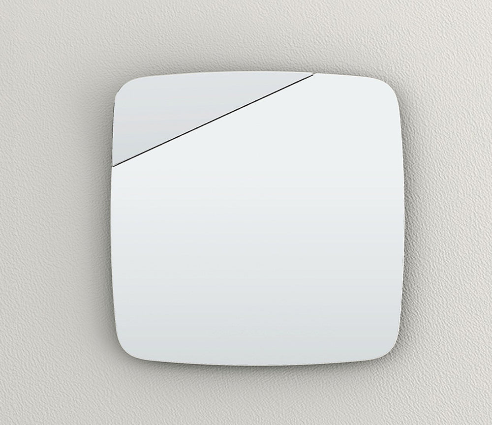 Miroir designer contemporain forme carrée - Deknudt - Souffle d'intérieur