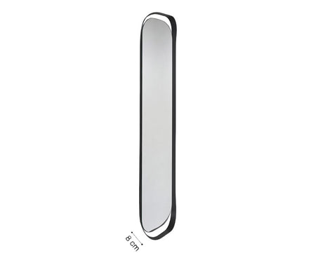 Miroir longue pour salon design - Deknudt mirrors - Souffle d'intérieur