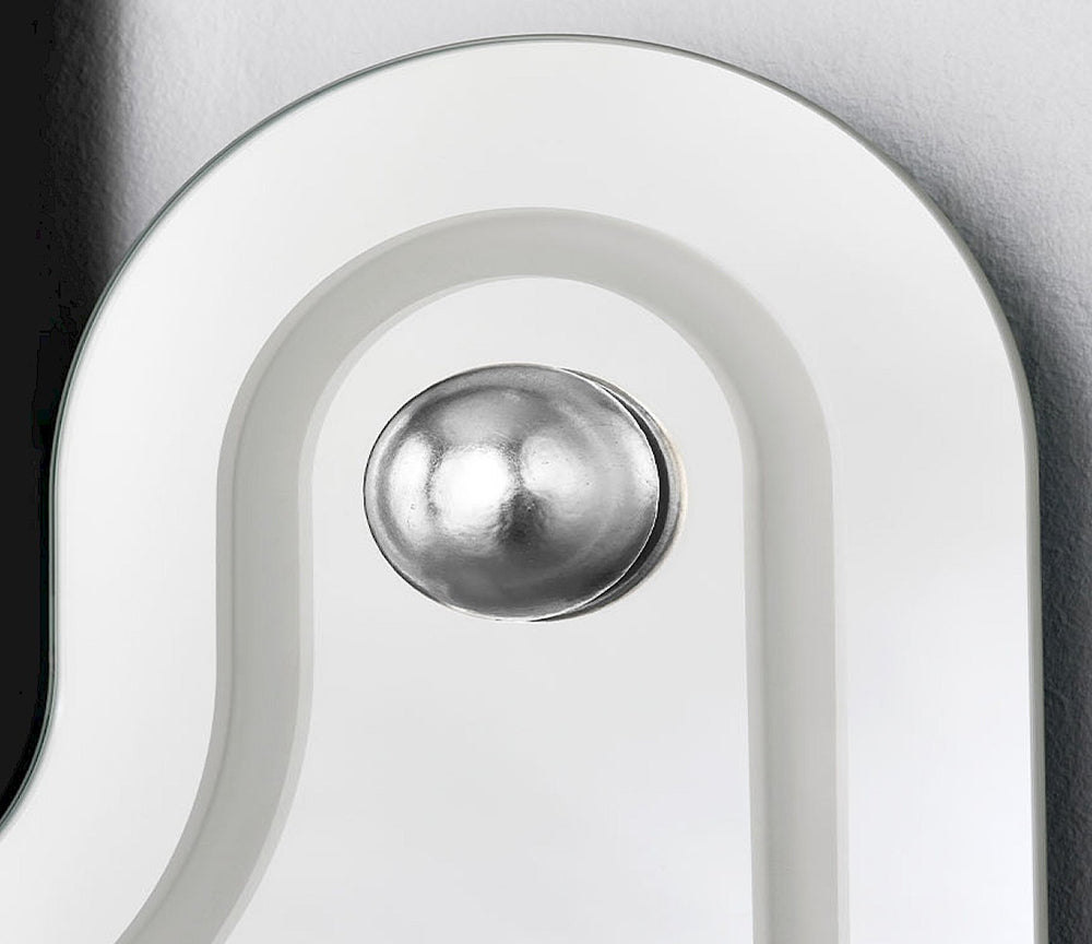 Miroir mural design original pour salon moderne - Deknudt - Souffle d'intérieur