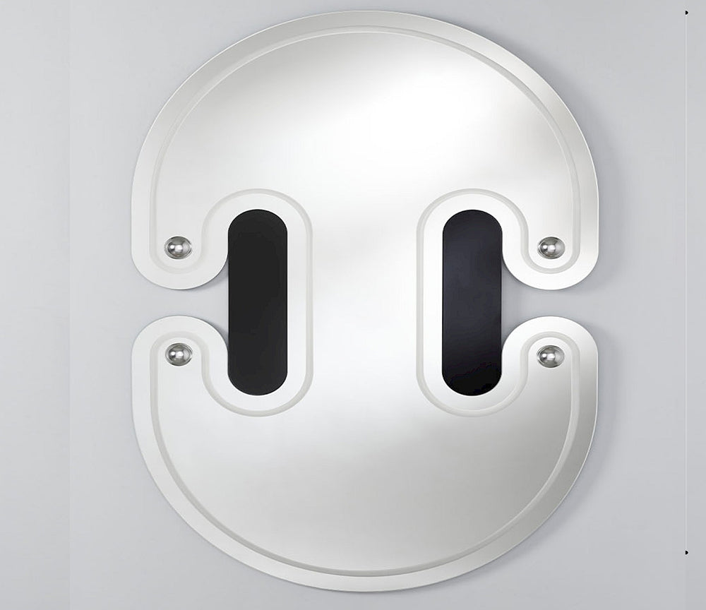 Miroir mural design original pour salon moderne - Deknudt - Souffle d'intérieur