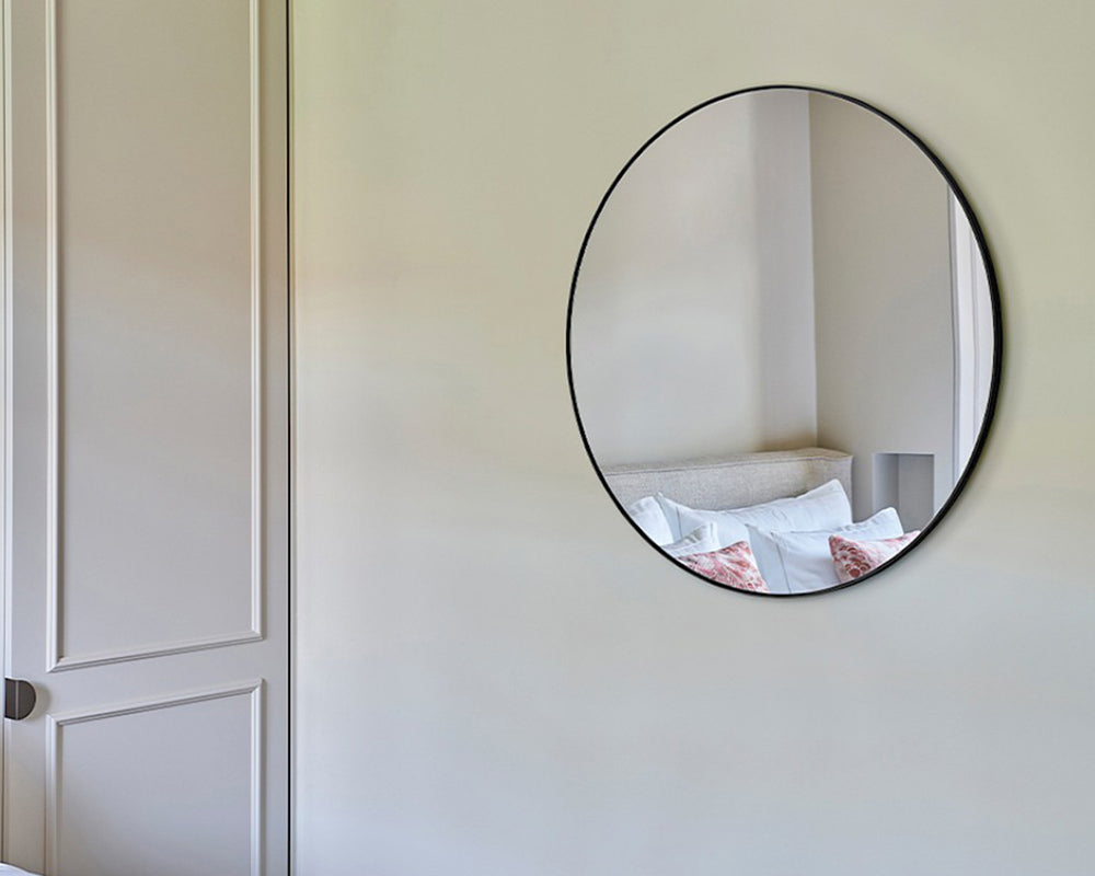 Miroir mural noir design - Deknudt mirrors - Souffle d'Intérieur