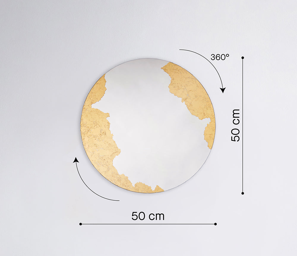 Miroir or salon moderne - Deknudt mirrors - Souffle d'Intérieur