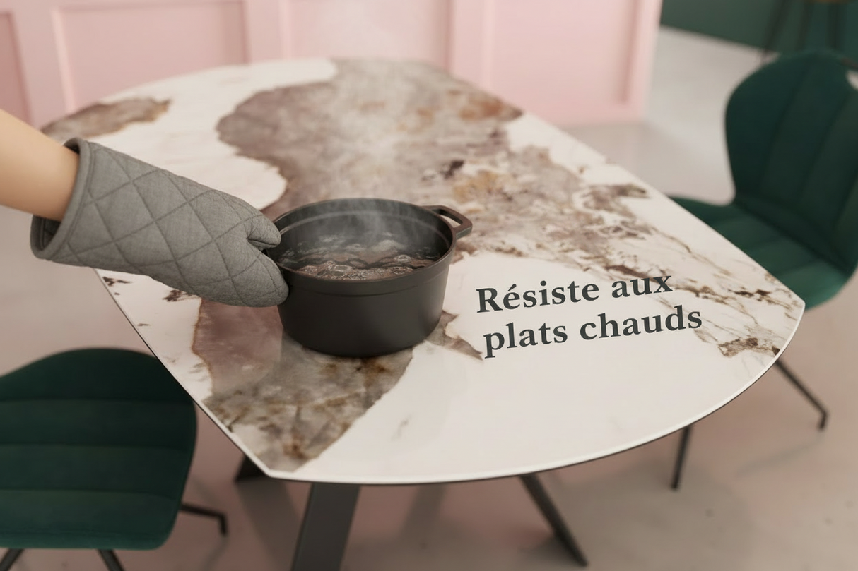 Résistance à la chaleur - casserole chaude