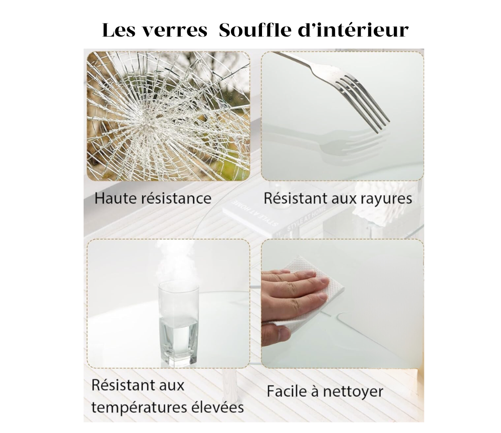 resistance des verres - Souffle d'intérieur