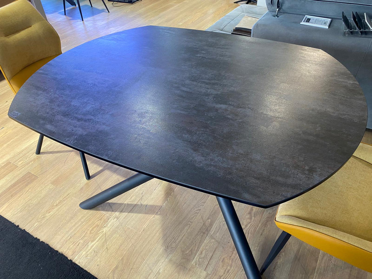 Extendable ceramic table 130x100cm - Miranda