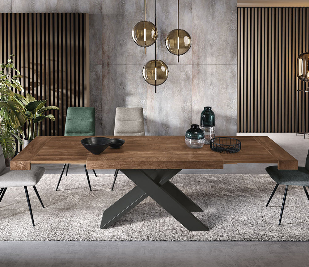 Table à manger en bois extensible - Capodarte - Souffle d'intérieur