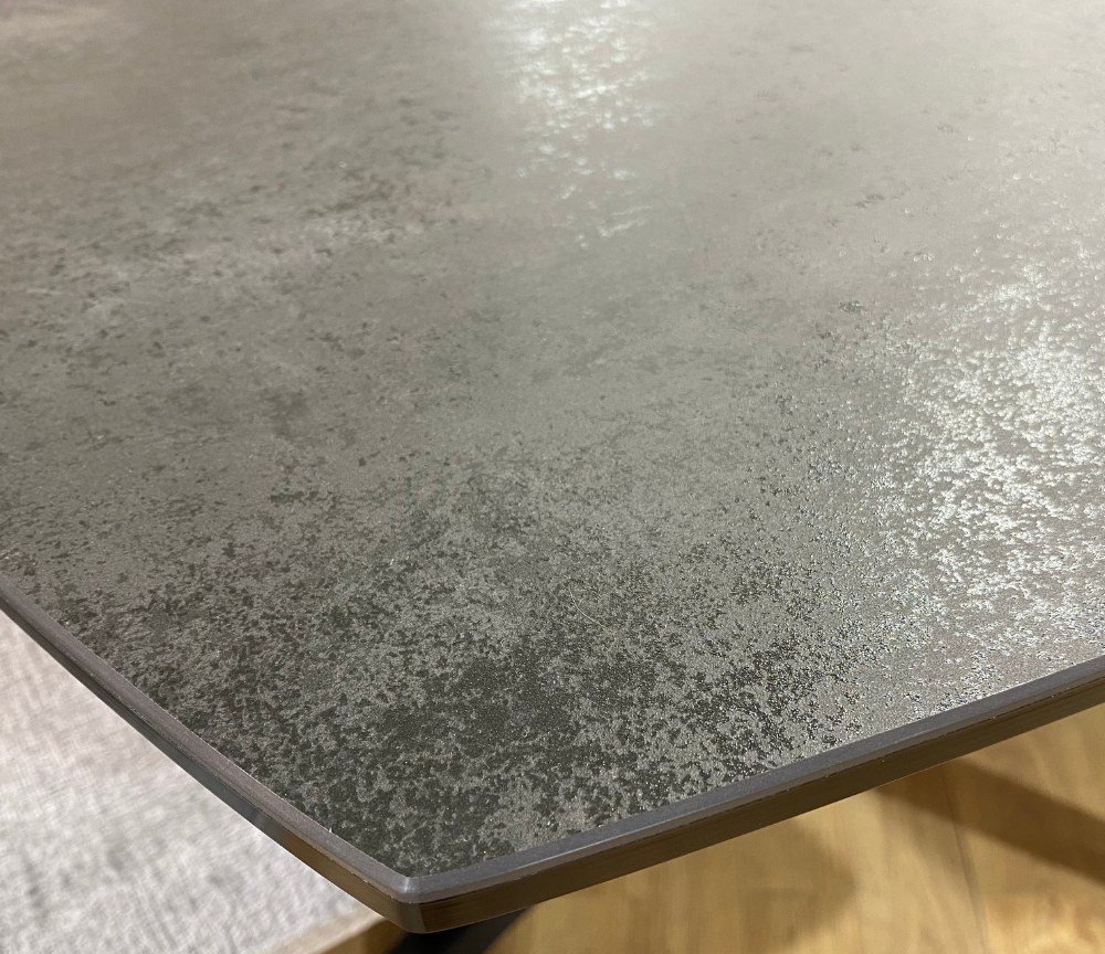Table céramique extensible gris titane L 160cm ou 200cm - Canada