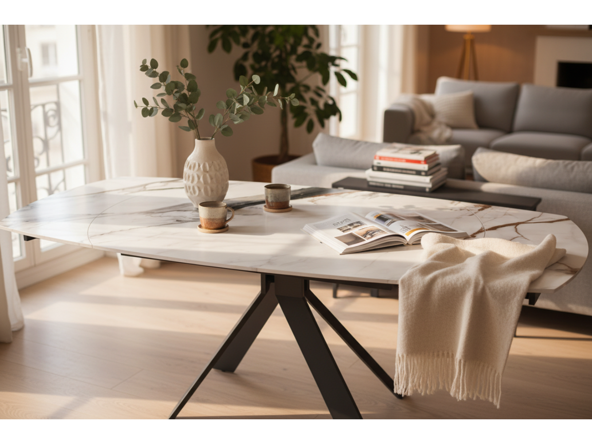 Extendable table 120 or 130x100cm - Milaz