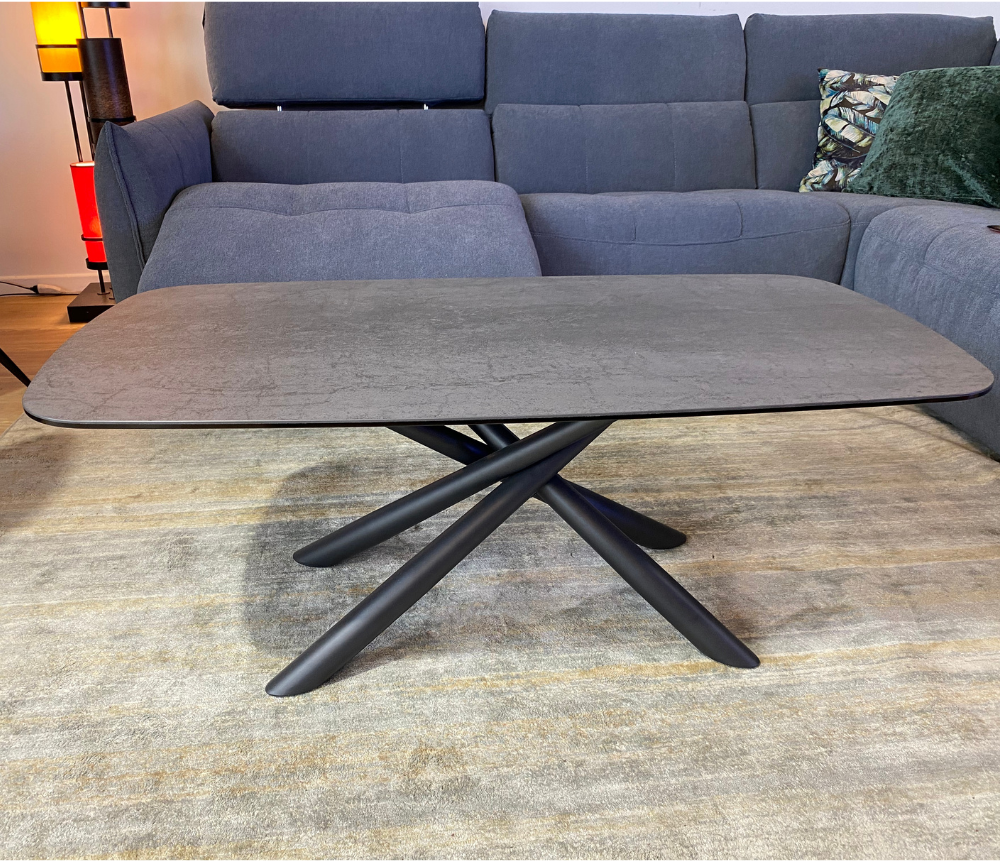 Ceramic coffee table 116x60cm - Barbara