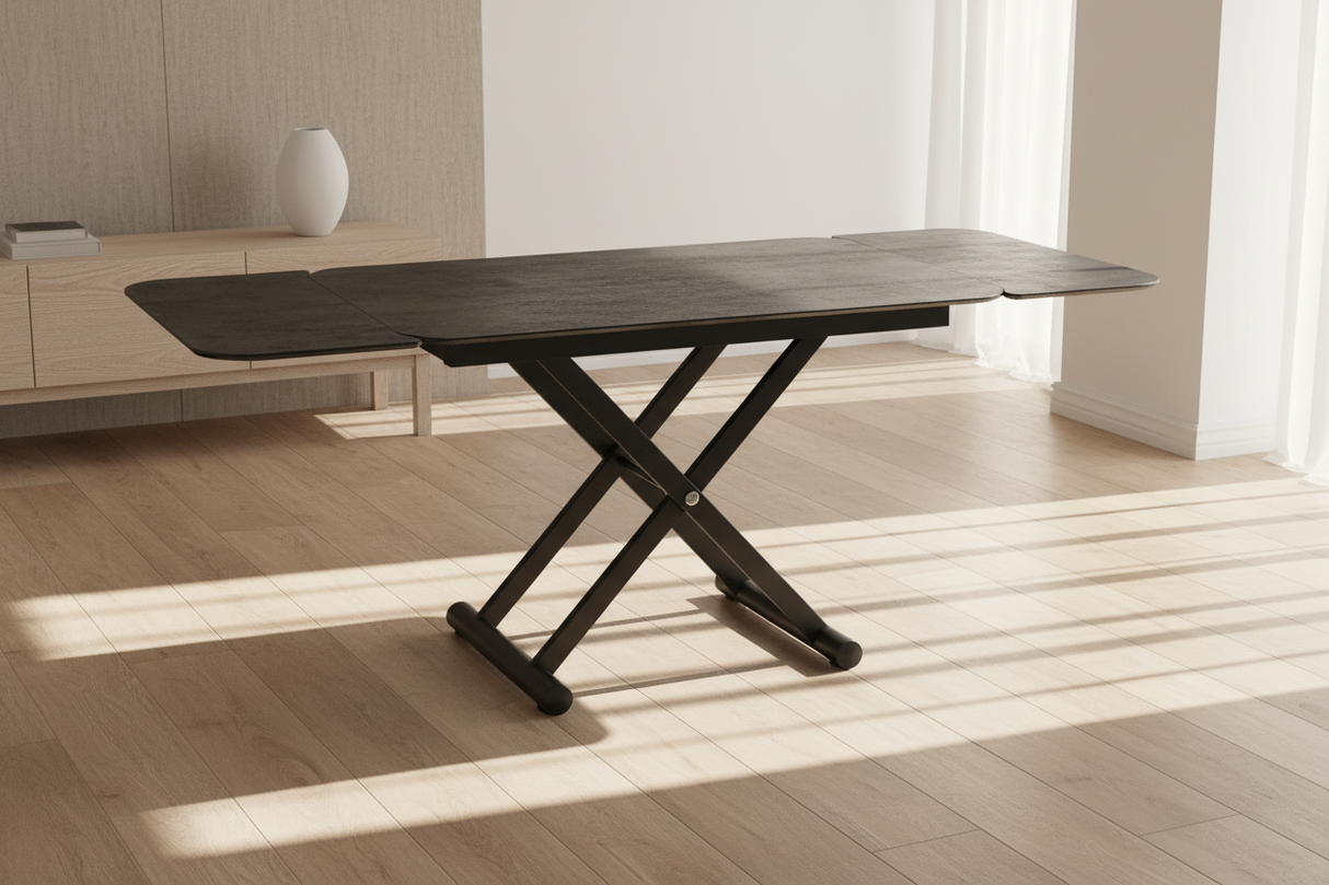 Table basse relevable extensible céramique - Enora