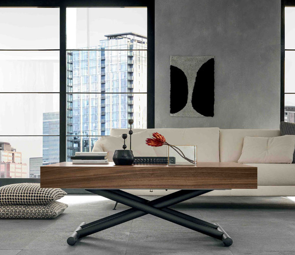 Table basse relevable extensible bois - Altacom - Souffle d'intérieur