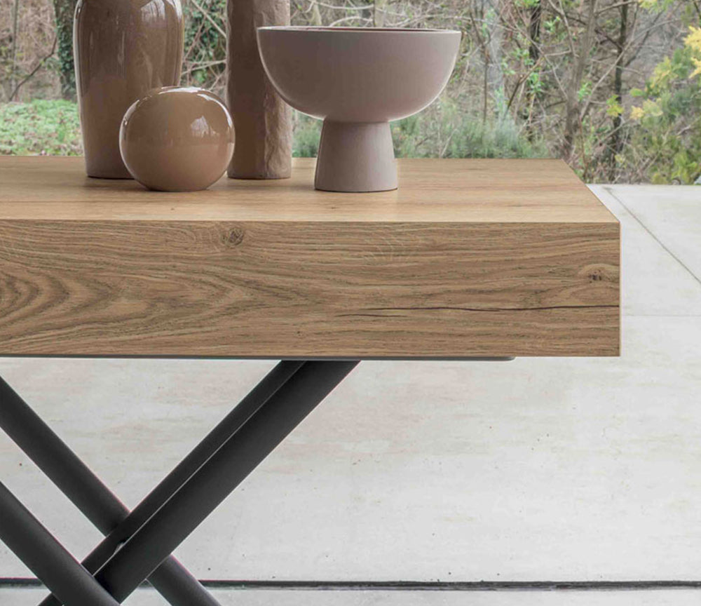 Table basse relevable extensible bois - Altacom - Souffle d'intérieur