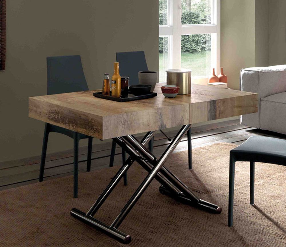 Table basse relevable extensible bois - Altacom - Souffle d'intérieur