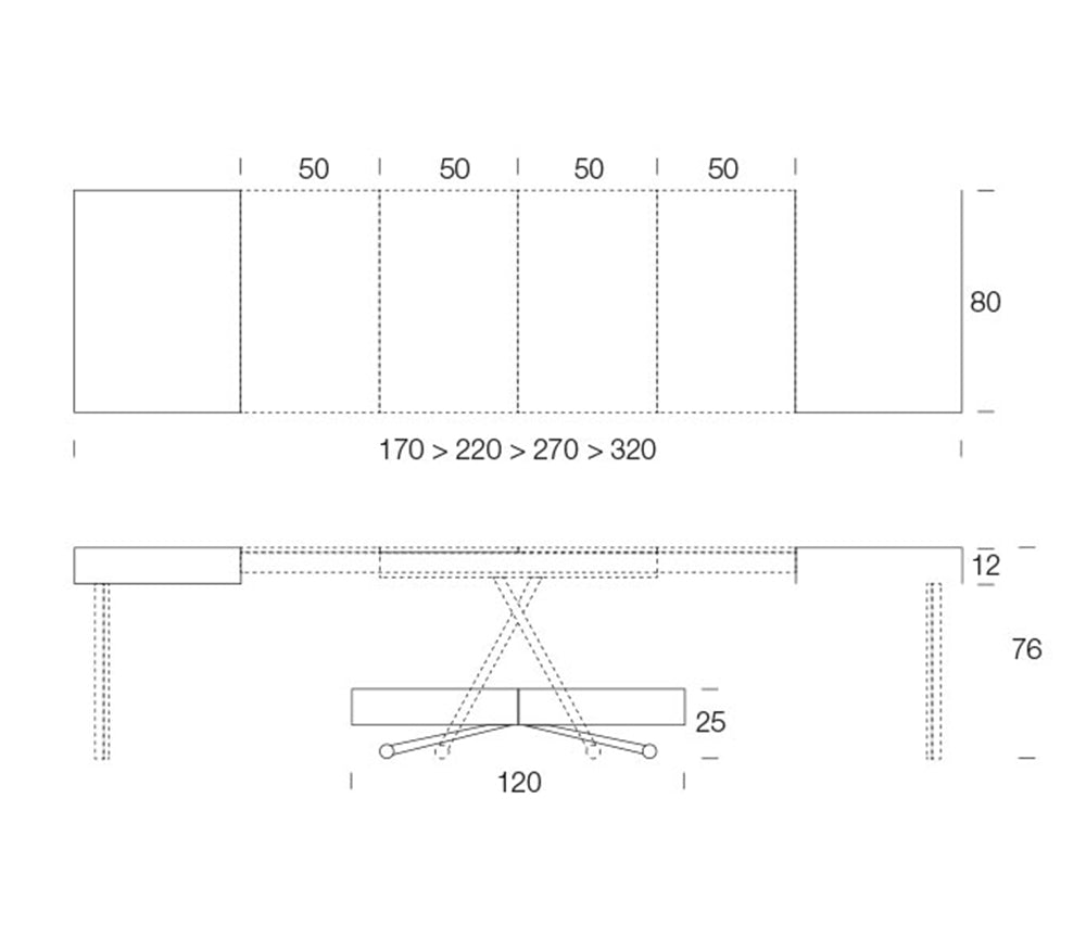 Table basse relevable extensible bois - Altacom - Souffle d'intérieur