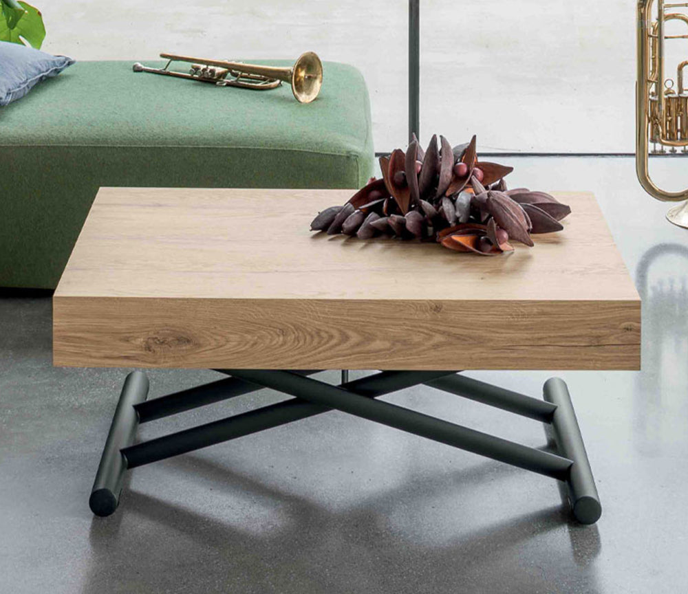 Table basse relevable extensible bois - Altacom - Souffle d'intérieur