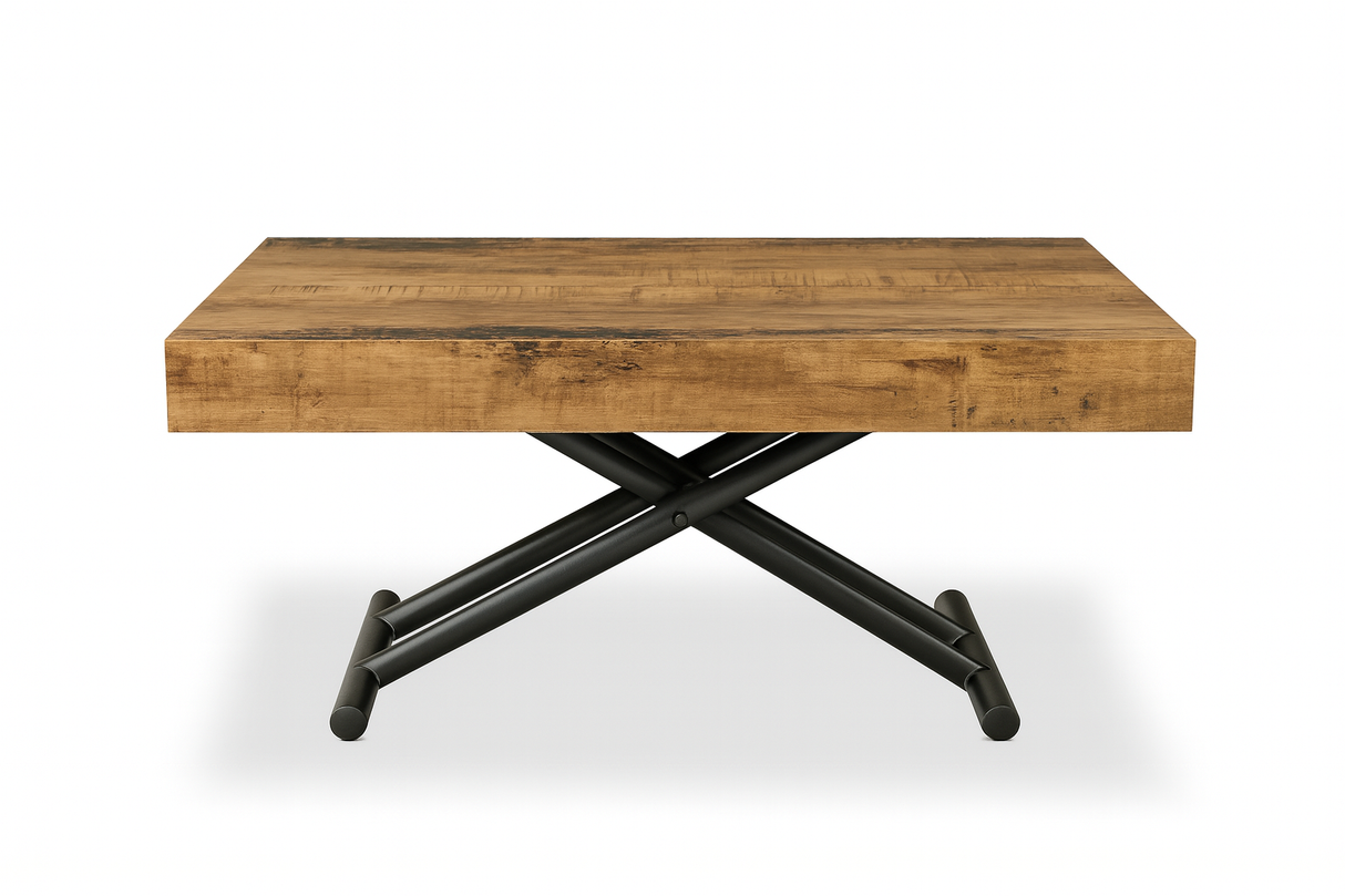 Extendable lift-up coffee table 120x80cm - Diario