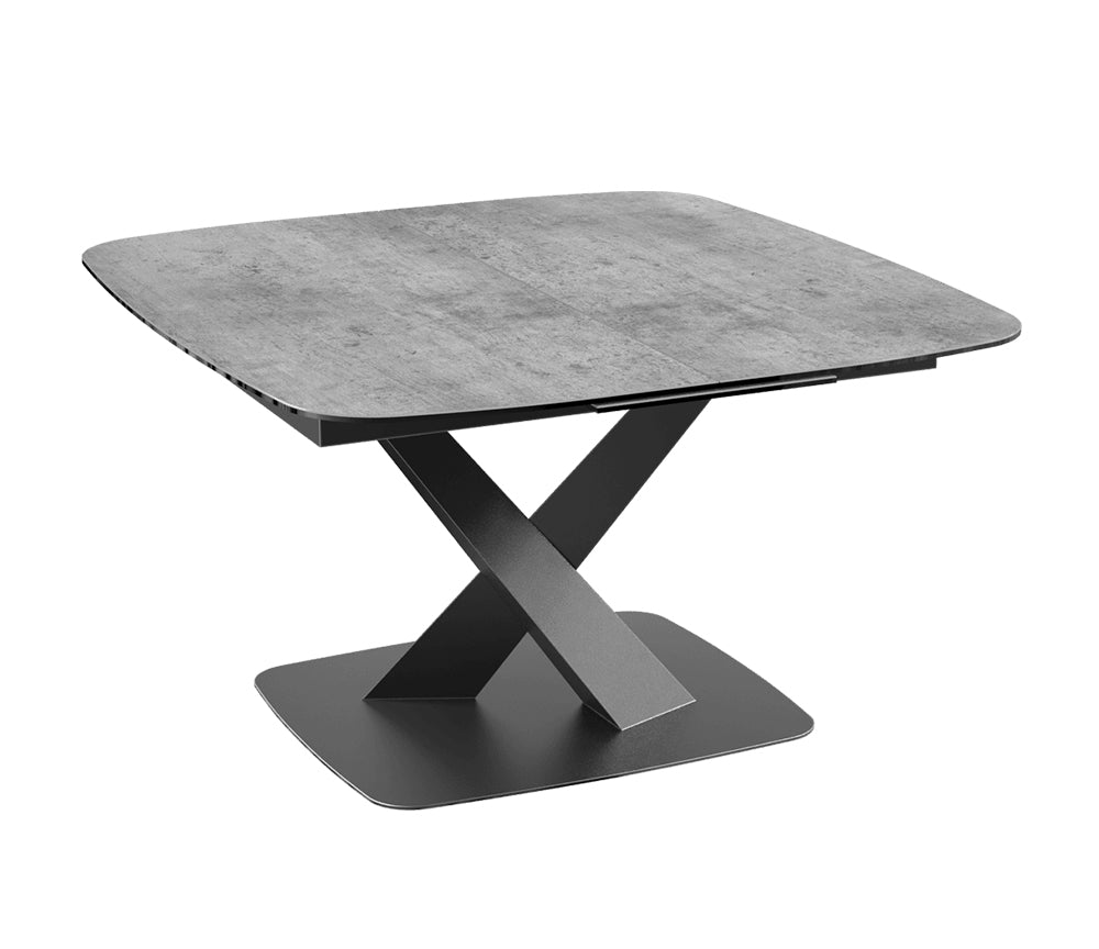 Table carré extensible plateau céramique - Akante - Souffle d'intérieur