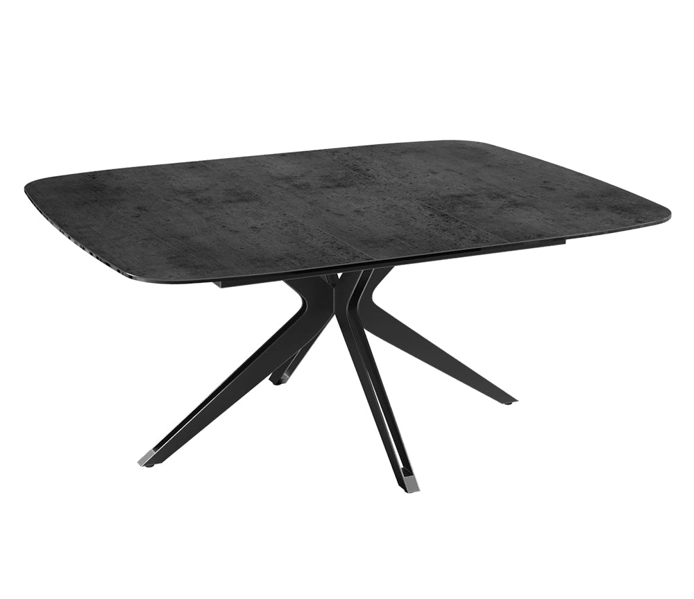 Table carré extensible plateau céramique - Akante - Souffle d'intérieur