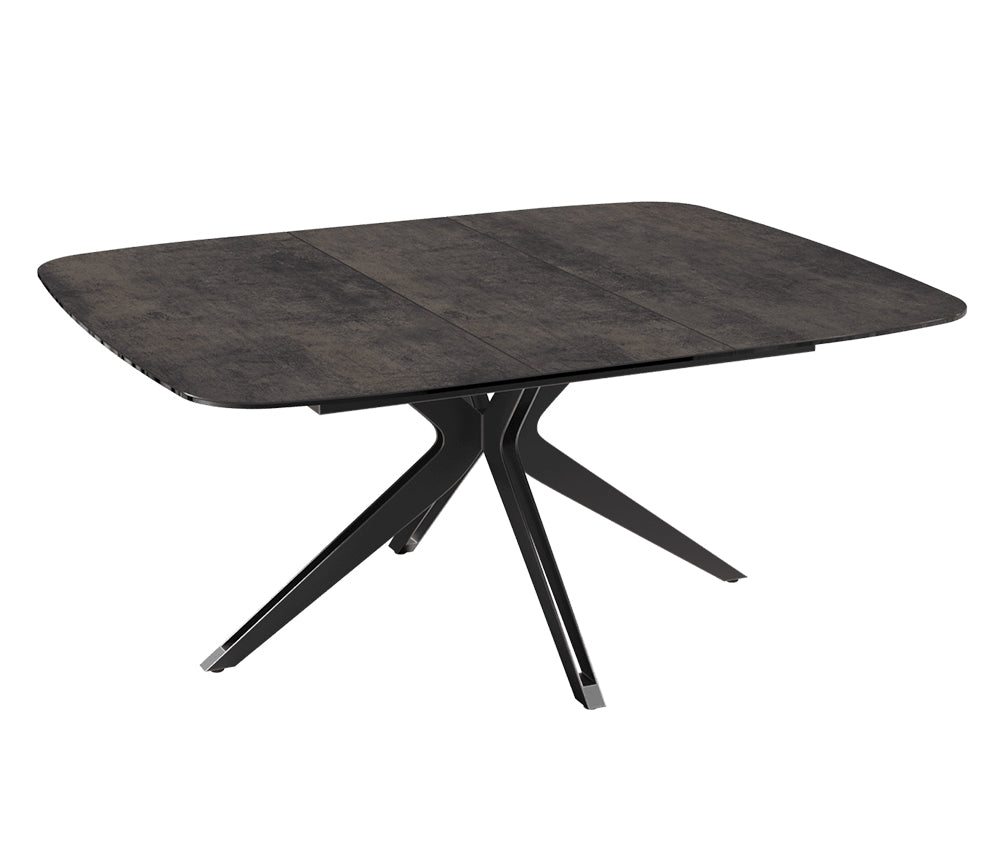 Table carré extensible plateau céramique - Akante - Souffle d'intérieur