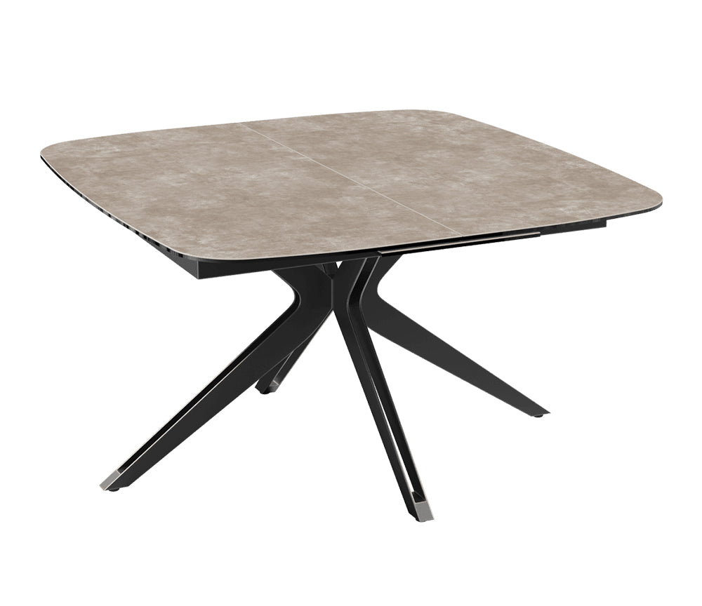 Table carré extensible plateau céramique - Akante - Souffle d'intérieur