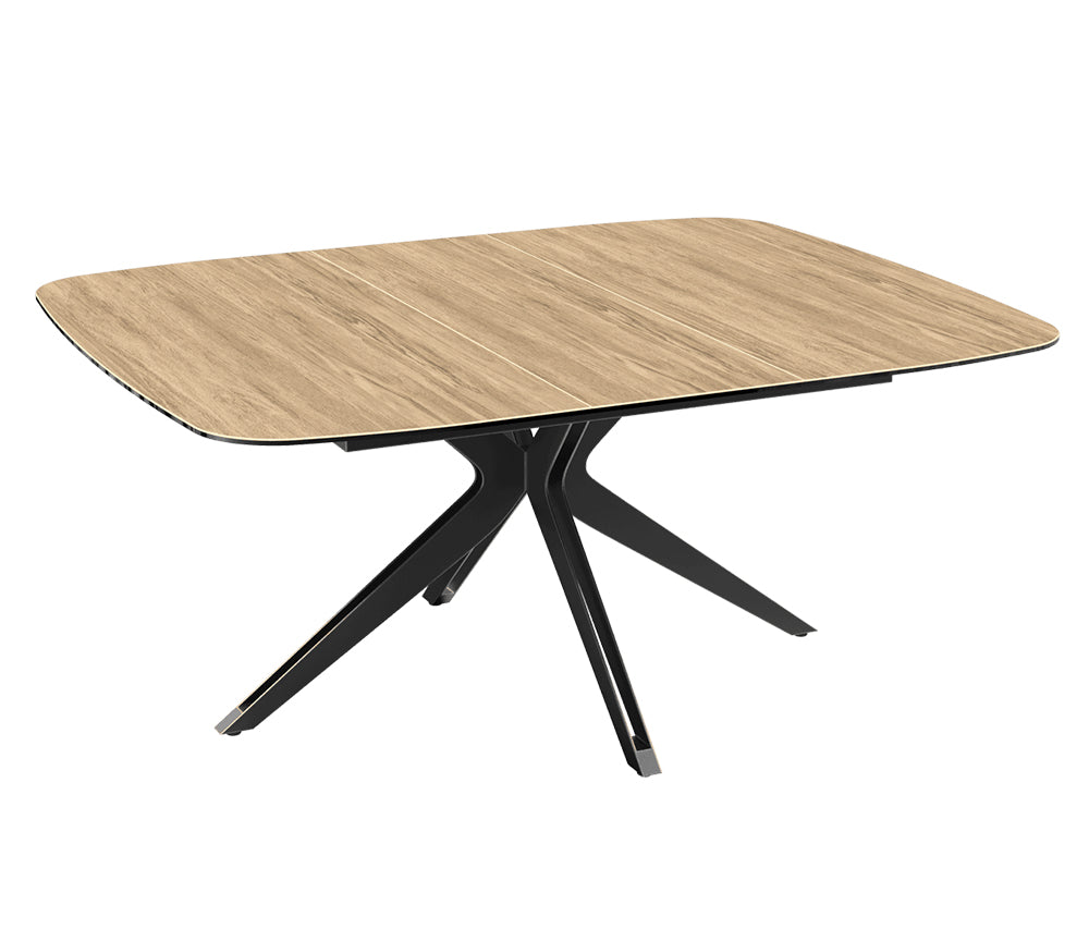 Table carré extensible plateau céramique - Akante - Souffle d'intérieur