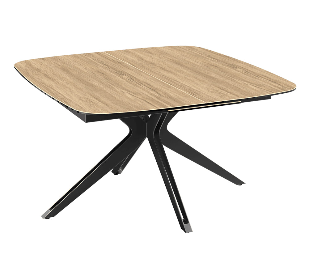 Table carré extensible plateau céramique - Akante - Souffle d'intérieur