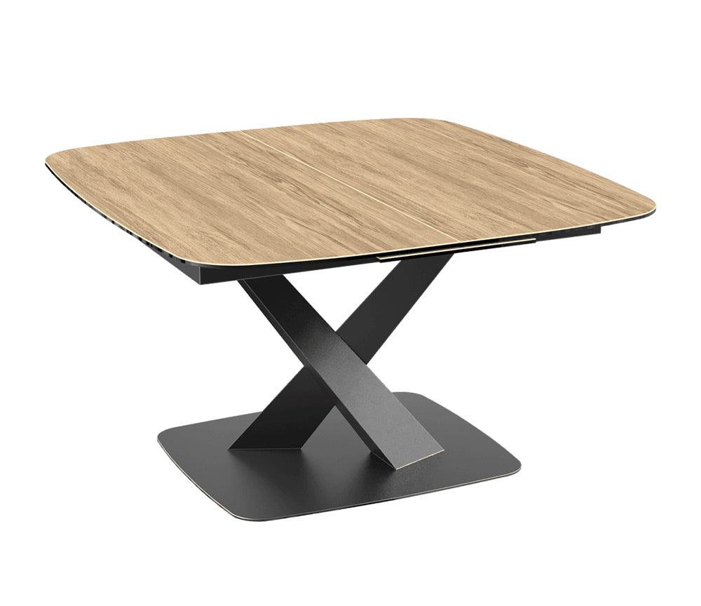 Table carré extensible plateau céramique - Akante - Souffle d'intérieur