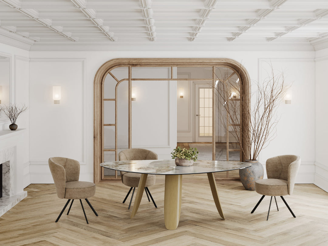 Ceramic table 175x120 or 210x130cm - Bony