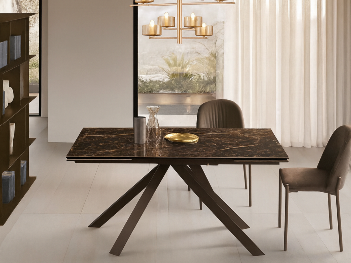 Table céramique marbre extensible - Nestory