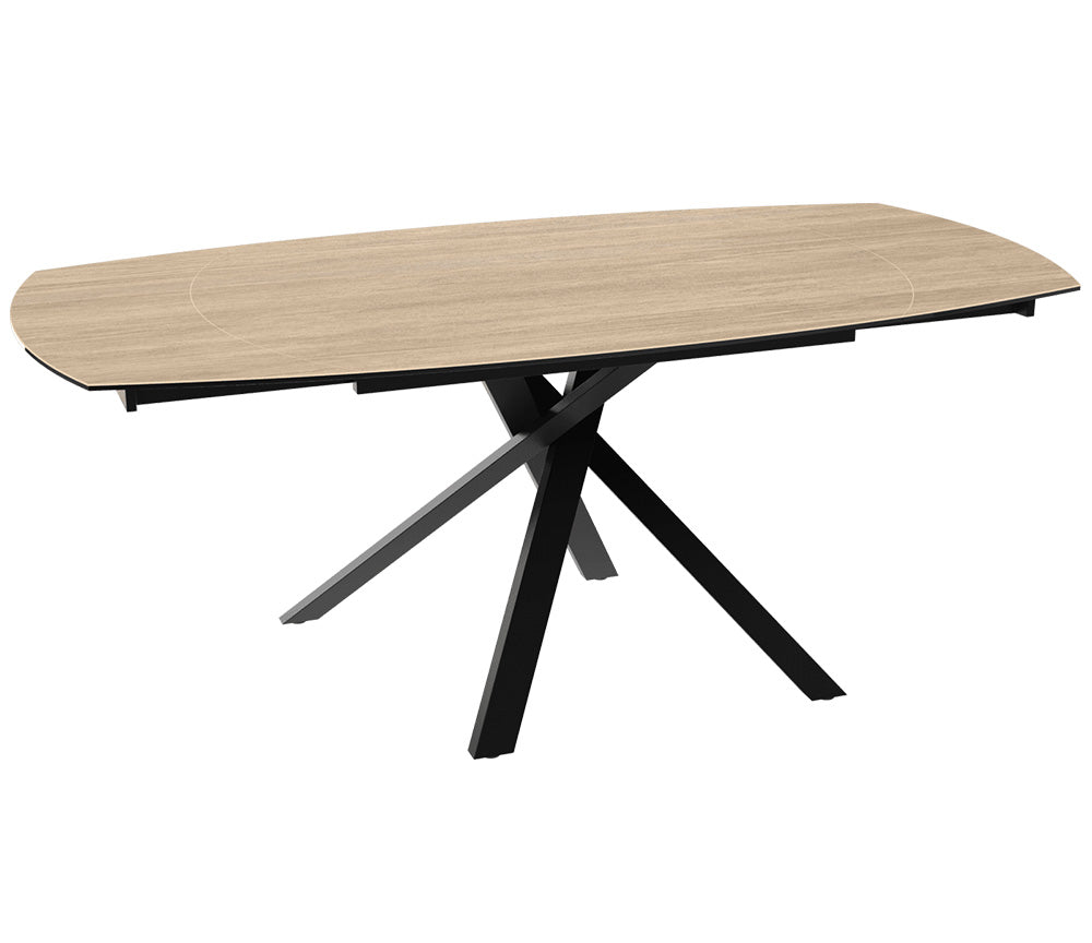 Table céramique effet bois extensible - Kheops - Akante - Souffle d'intérieur